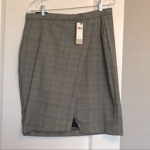 NWT Banana Republic Plaid Skirt